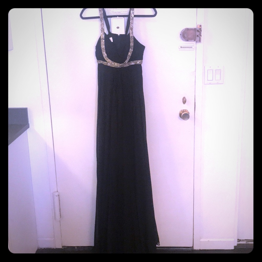 Marchesa Black Evening Gown!